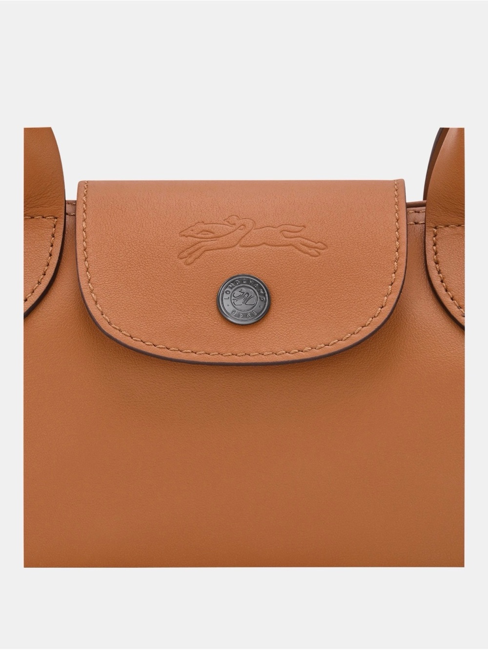 Longchamp Small Shoulder Bag in Cognac Brown - Picture 4 of 13